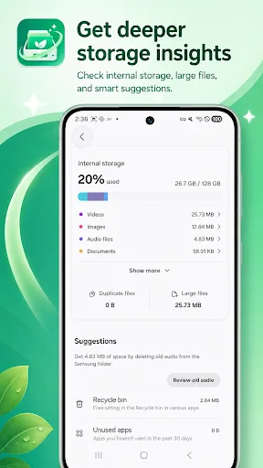 Aero Storage Cleaner Android app screenshot 3