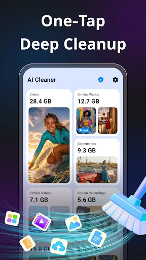 Phone Cleaner: AI Cleanup Android app screenshot 1