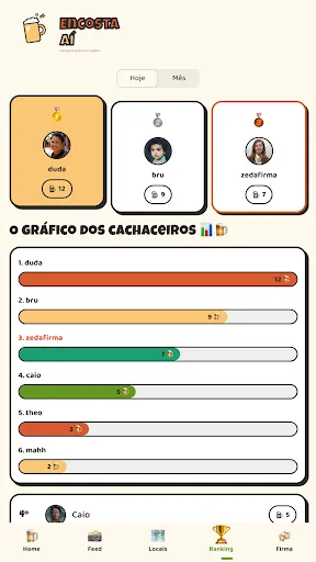 Encosta Aí Android app screenshot 3
