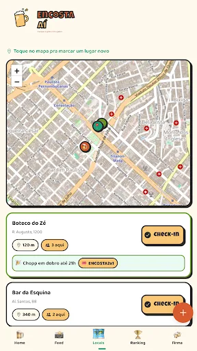Encosta Aí Android app screenshot 4