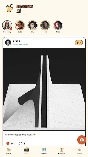 Encosta Aí Android app screenshot 5