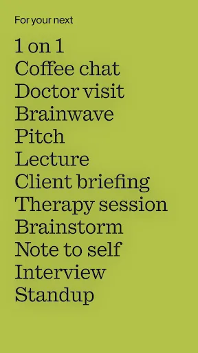 Granola - AI Meeting Notes Android app screenshot 5