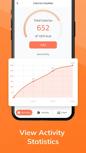 FitTrack - Steps, Sleep & BMI Android app screenshot 2