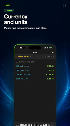 Numy: Notepad Calculator Android app screenshot 3