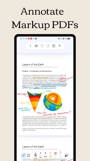 Freenotes - Notes Taking & PDF Android app screenshot 2