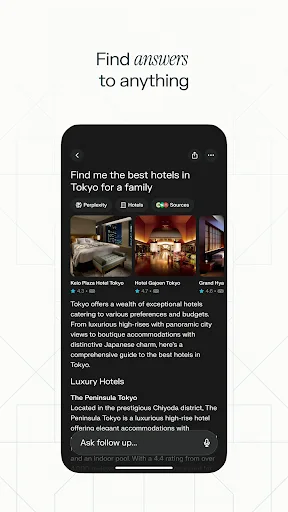 Perplexity - Ask Anything Android app screenshot 2