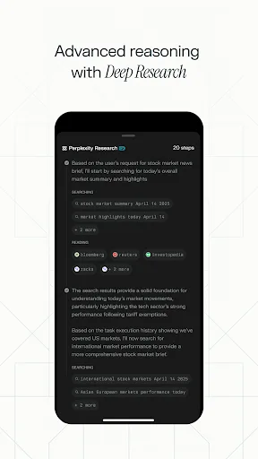 Perplexity - Ask Anything Android app screenshot 4