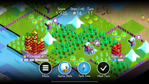The Battle of Polytopia Android app screenshot 5