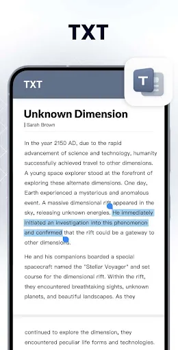 Document Reader - PDF Editor Android app screenshot 6