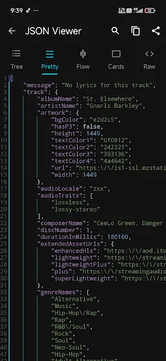 JSON Viewer Android app screenshot 4