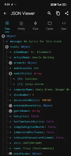 JSON Viewer Android app screenshot 5