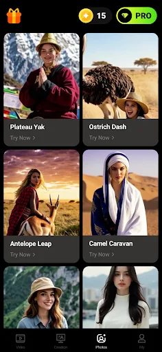 Animo: Photo to Video AI Android app screenshot 2