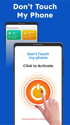 Dont Touch My Phone app Android app screenshot 1