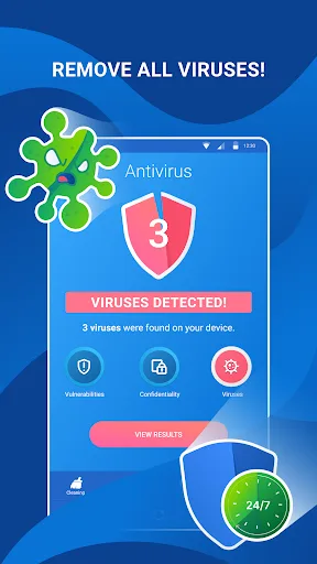 Cleaner Antivirus VPN Cleaner Android app screenshot 3