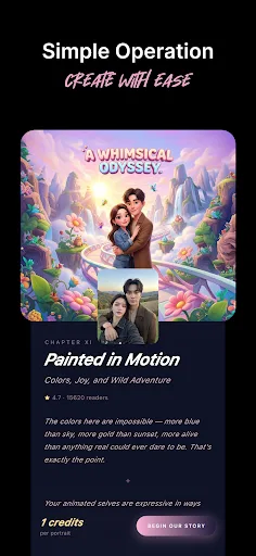 Amethoria- AI Love Poster Android app screenshot 3