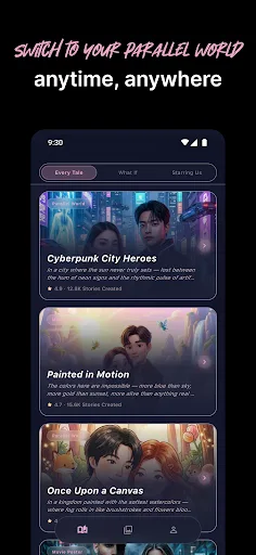 Amethoria- AI Love Poster Android app screenshot 4