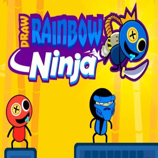 Draw Rainbow Ninja Android app icon