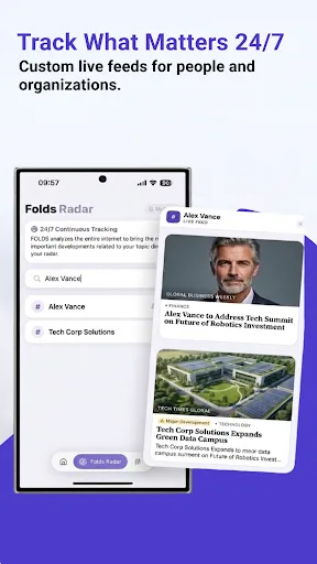 Folds: Intelligent News Android app screenshot 3