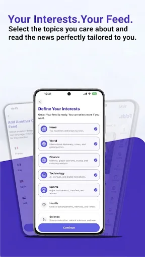 Folds: Intelligent News Android app screenshot 5