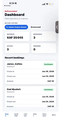 GoTrans Hotel Android app screenshot 4
