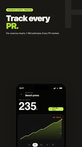 Hardlog - Exercise Tracker Android app screenshot 4