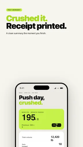 Hardlog - Exercise Tracker Android app screenshot 5