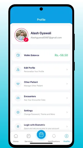 Dipesh Health Android app screenshot 5