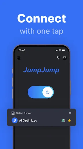 JumpJumpVPN: Fast & Secure Android app screenshot 1