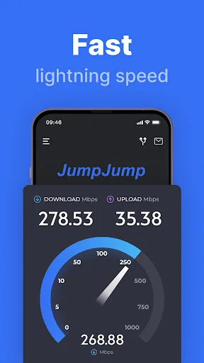 JumpJumpVPN: Fast & Secure Android app screenshot 3