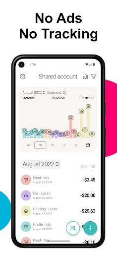 Budget & Expense Tracker Monee Android app screenshot 2