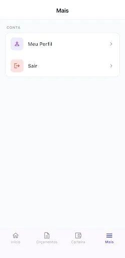 App servico Profissionais Android app screenshot 6