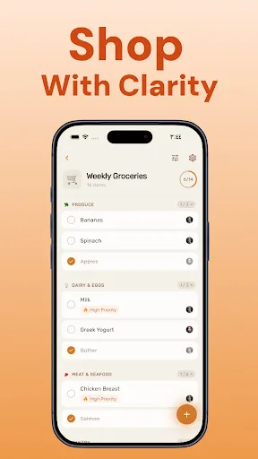 Cartie: Grocery Shopping List Android app screenshot 1