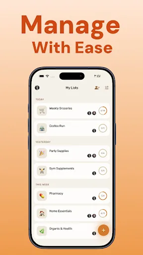 Cartie: Grocery Shopping List Android app screenshot 2