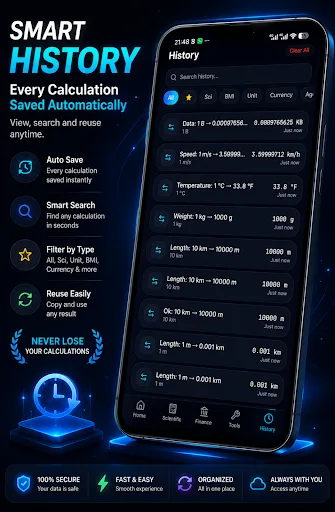 CalcHero: Calculator Converter Android app screenshot 1