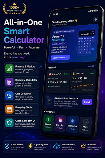 CalcHero: Calculator Converter Android app screenshot 3