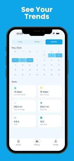 Water Reminder: Drink Tracker Android app screenshot 4