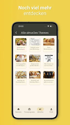 Siegis Bäckground Android app screenshot 3