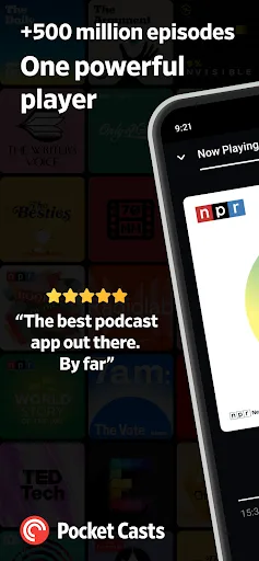 Pocket Casts - Podcast App Android app screenshot 1