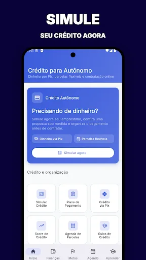 Empréstimo para Autônomo Android app screenshot 1