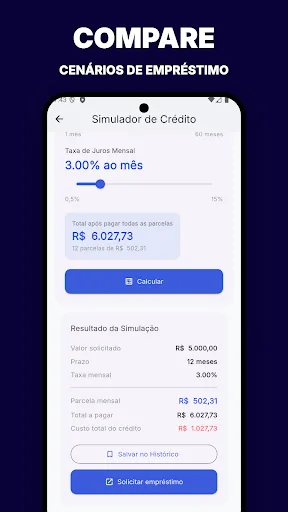 Empréstimo para Autônomo Android app screenshot 2