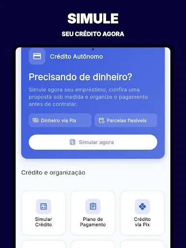 Empréstimo para Autônomo Android app screenshot 5