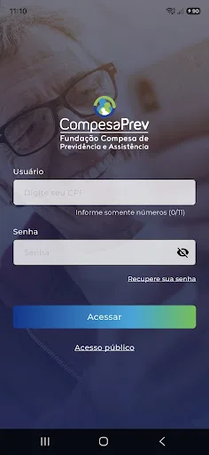 CompesaSaúde Android app screenshot 1
