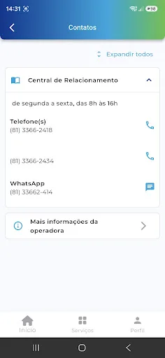 CompesaSaúde Android app screenshot 3