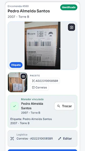 Eteo Nexus - Encomendas Android app screenshot 4