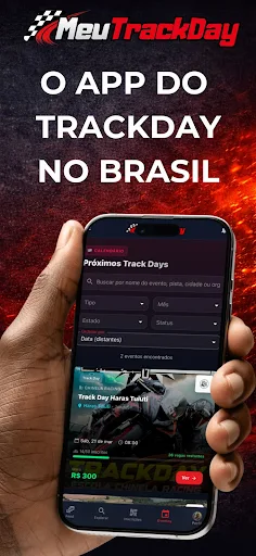 MeuTrackDay Android app screenshot 1