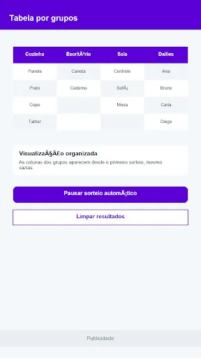 Sorteia Fácil Android app screenshot 6
