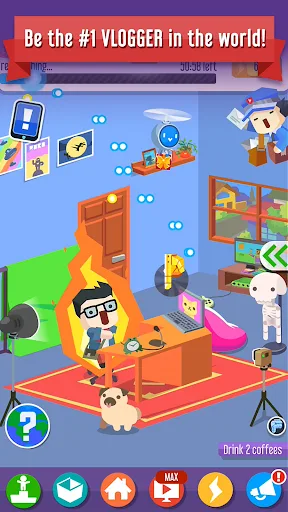 Vlogger Go Viral: Tuber Life Android app screenshot 4