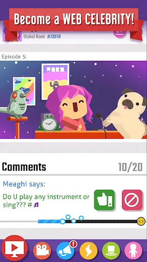 Vlogger Go Viral: Tuber Life Android app screenshot 5