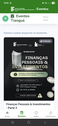 IFCE Tianguá Android app screenshot 3