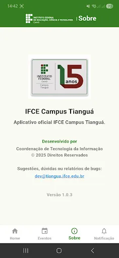 IFCE Tianguá Android app screenshot 4